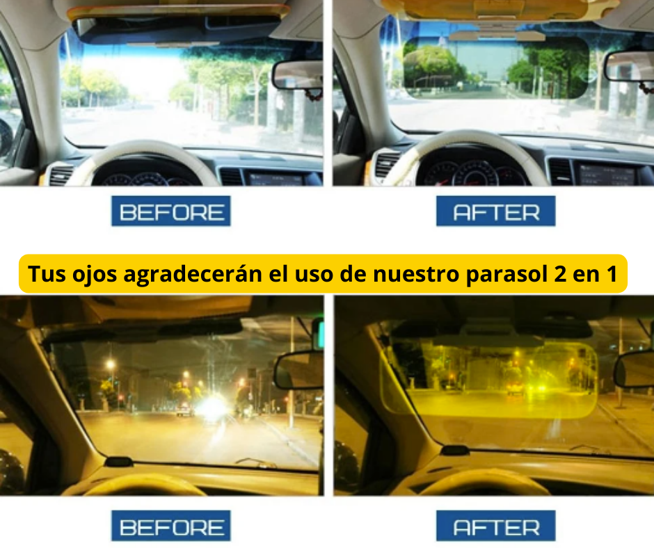 VISOR PRO 3.0 - Visor anti reflejante para el coche