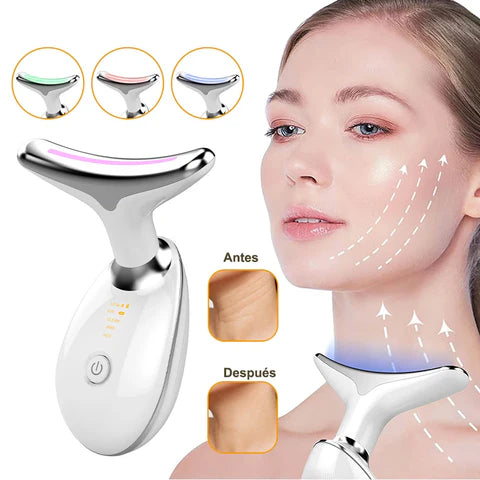MASAJEADOR LED ANTIARRUGAS💆♀️ (Recargable)