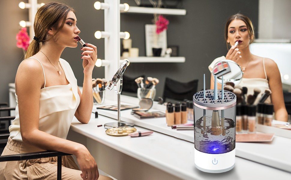 LIMPIADOR DE BROCHAS DE MAQUILLAJE AUTOMÁTICO®