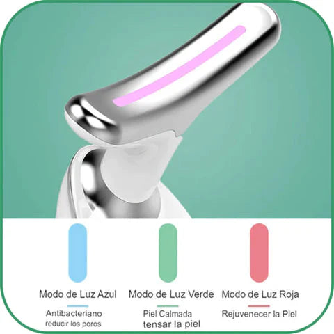 MASAJEADOR LED ANTIARRUGAS💆♀️ (Recargable)