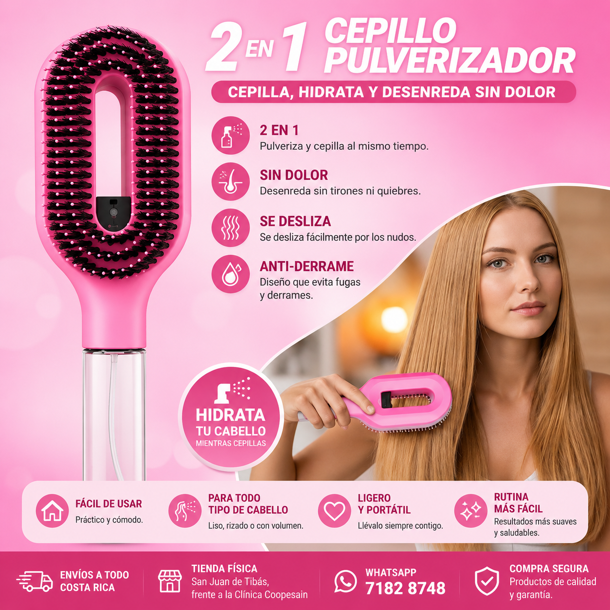 cepillo magico 2 en 1, solucion al instante