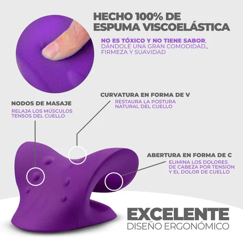 ⏰Oferta de introducción 😱   Almohada Ergonómica @CuelloDoc para Dolores de Cuello y Hombros
